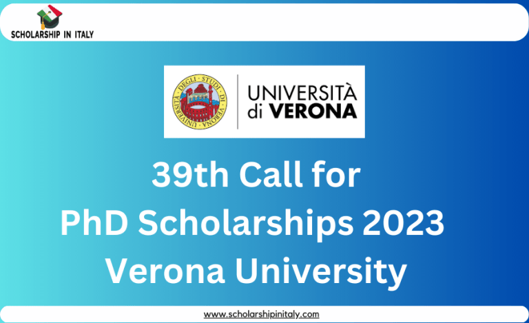39th-Cycle-Call-PhD-Call- Verona-University-2023