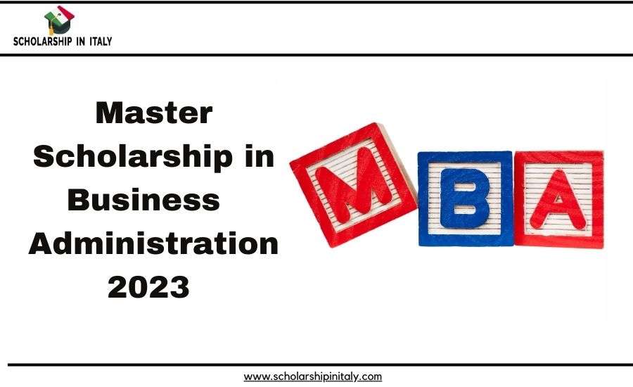 Master Scholarship in Business Administration