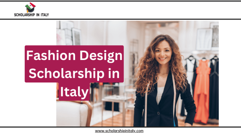Fashion Design Scholarship in Italy