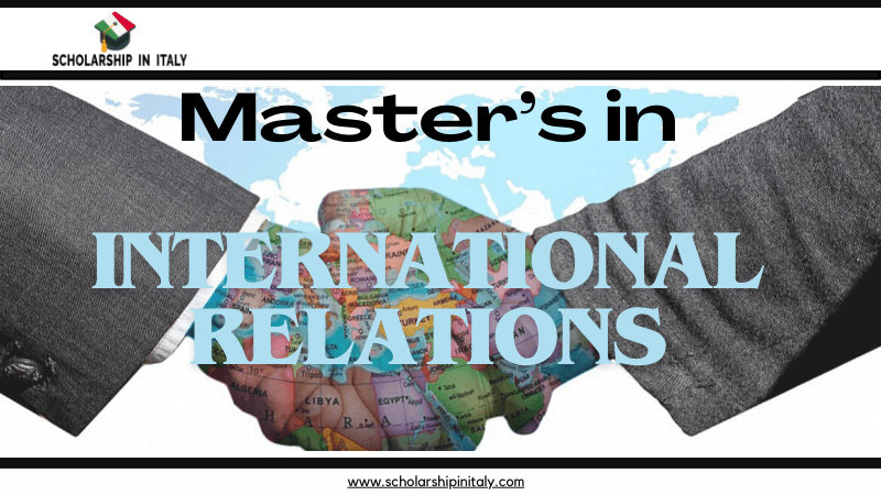 master in international relations