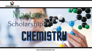 master in chemistry
