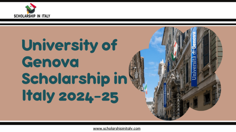 University of Genova Scholarship